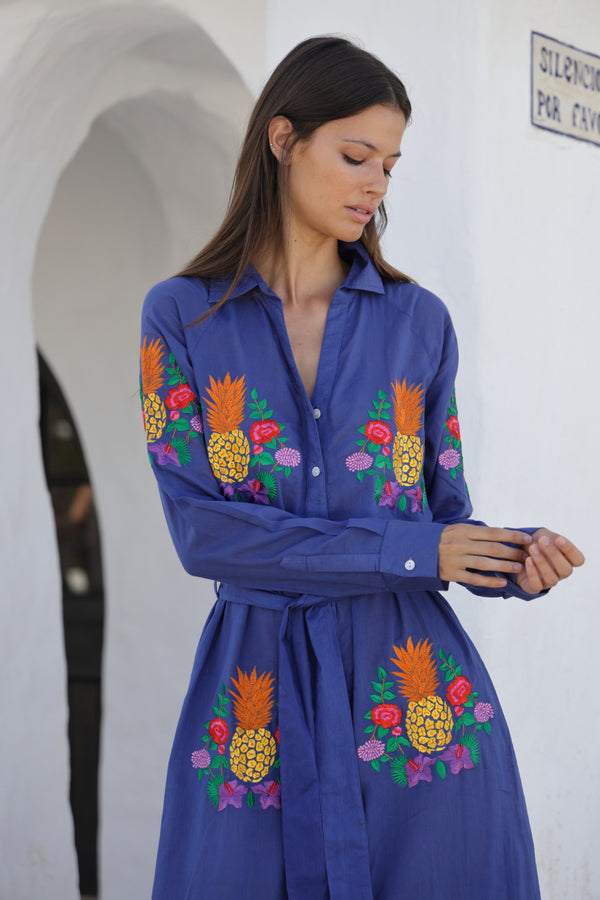 LONG SHIRT DRESS