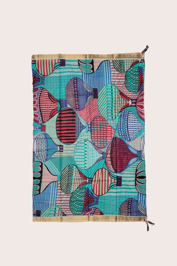 Pareo with Hot Air Balloon Print