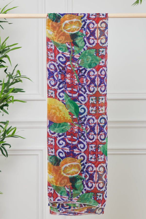 CHIFFON PAREO FOULARD