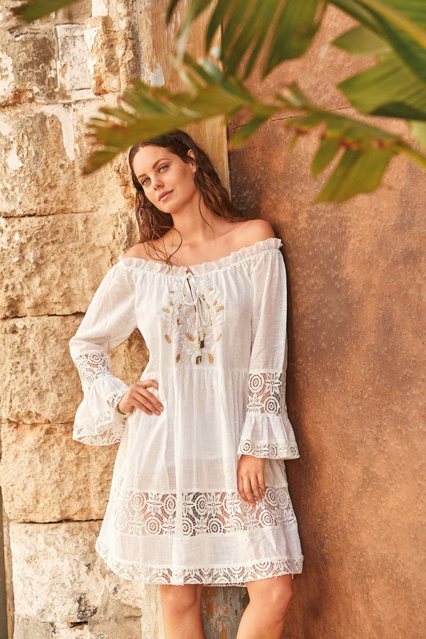 DRESS IN LACE NICOLE