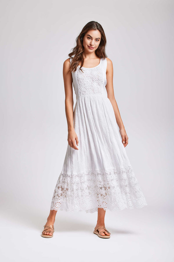 BALI LONG SLEEVELESS DRESS