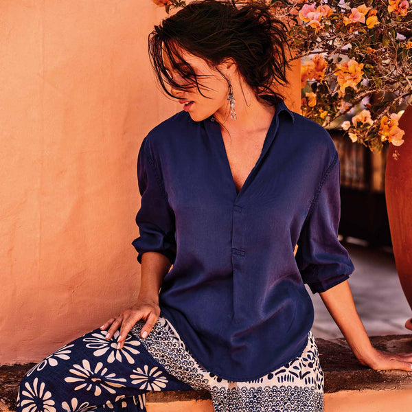 TENCEL MURIEL BLOUSE