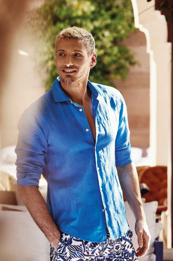 FRANCIS LINEN MIX SHIRT