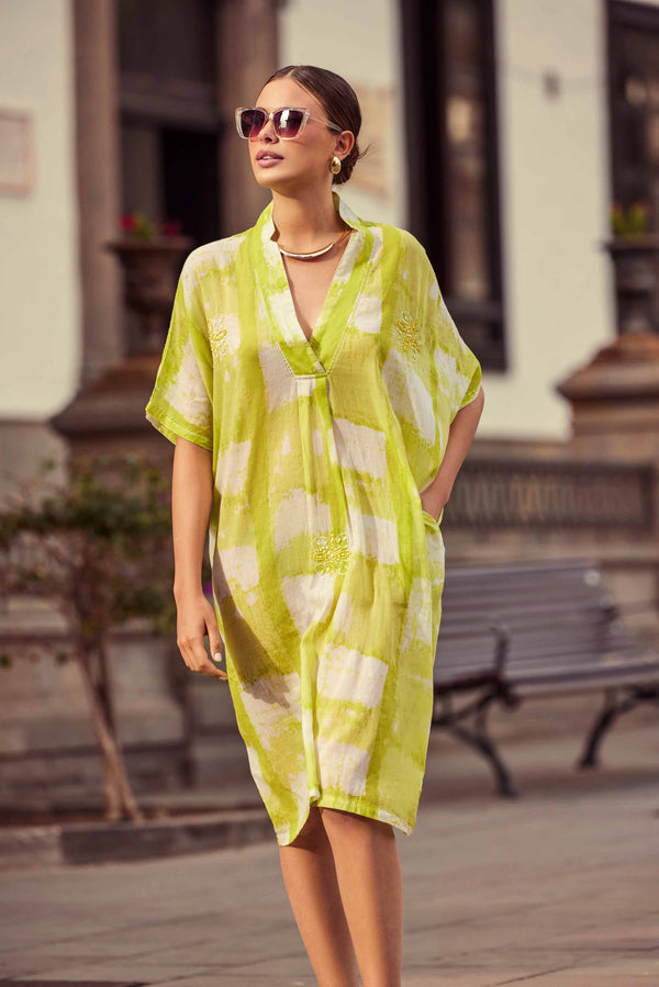 V-NECK DRESS VANDA