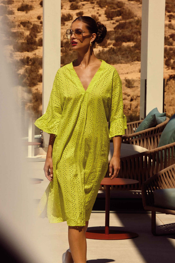 LAYLA HANDCRAFTED EMBROIDERY DRESS