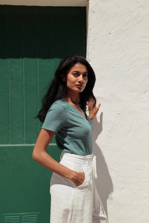 T-SHIRT WITH LACE