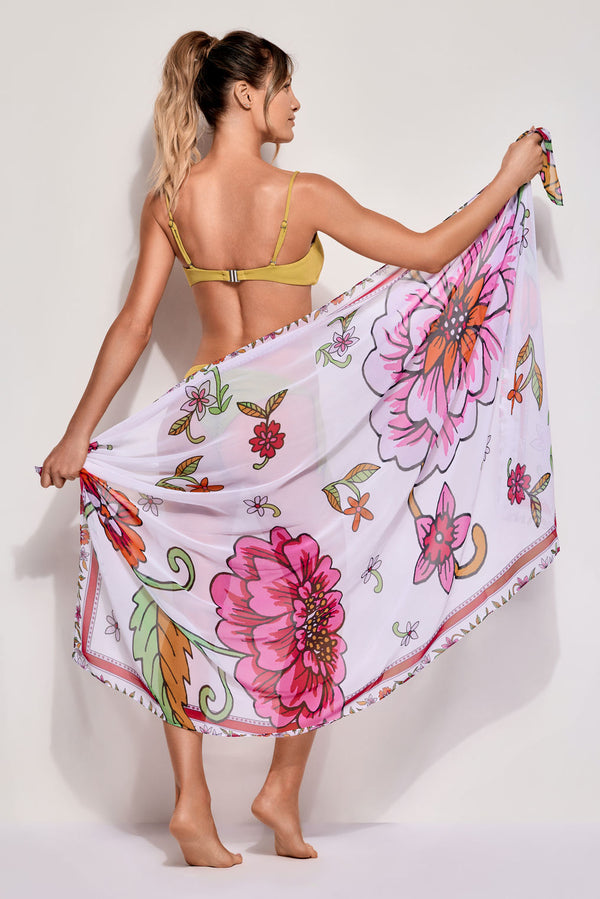 FLORAL PAREO