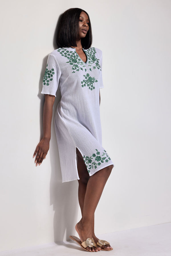 SAINT TROPEZ LINEN DRESS
