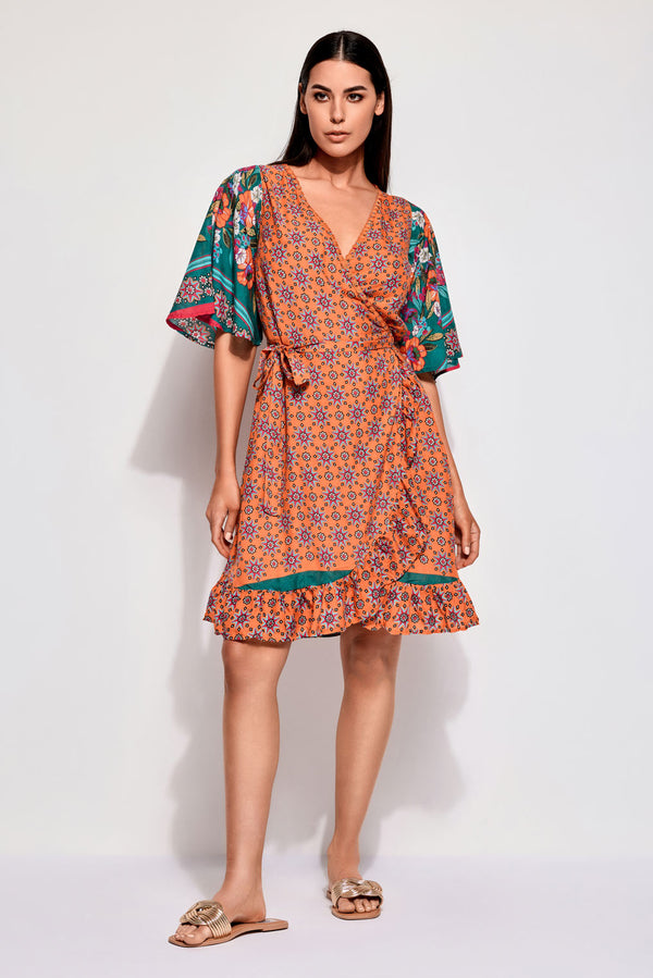 TITTA WRAP DRESS