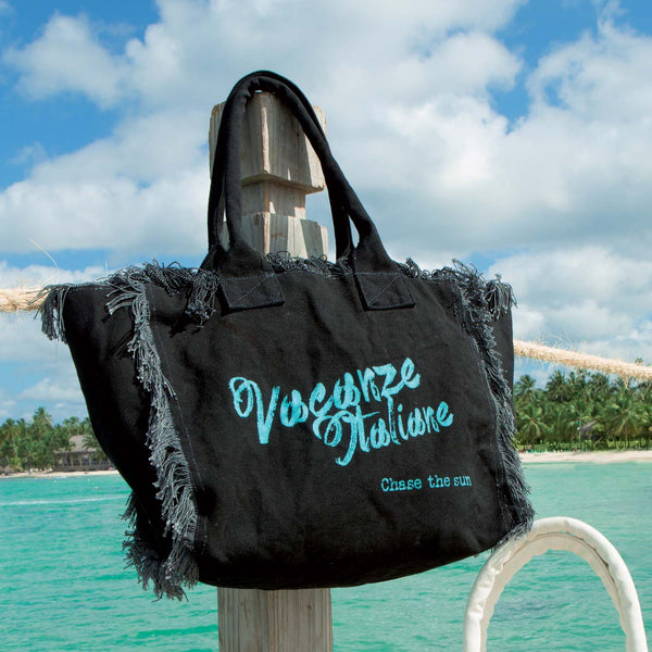 SHOULDER BAG WITH FRINGES