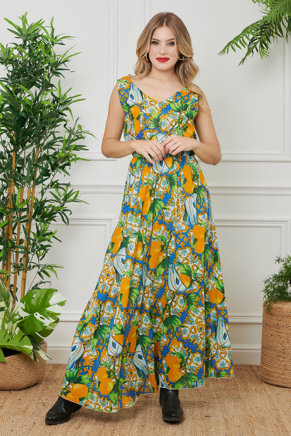 SLEEVELESS DRESS