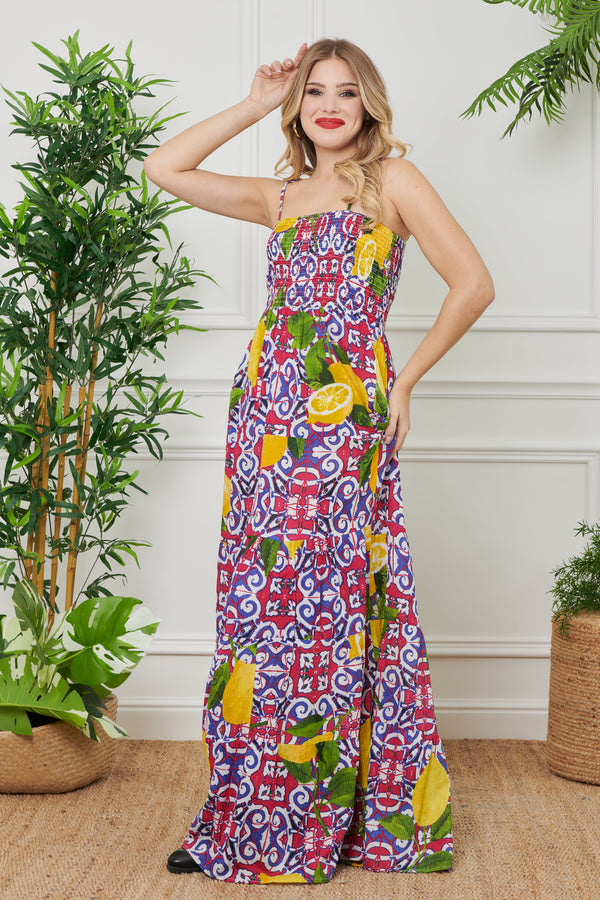 CORSET LONG DRESS 