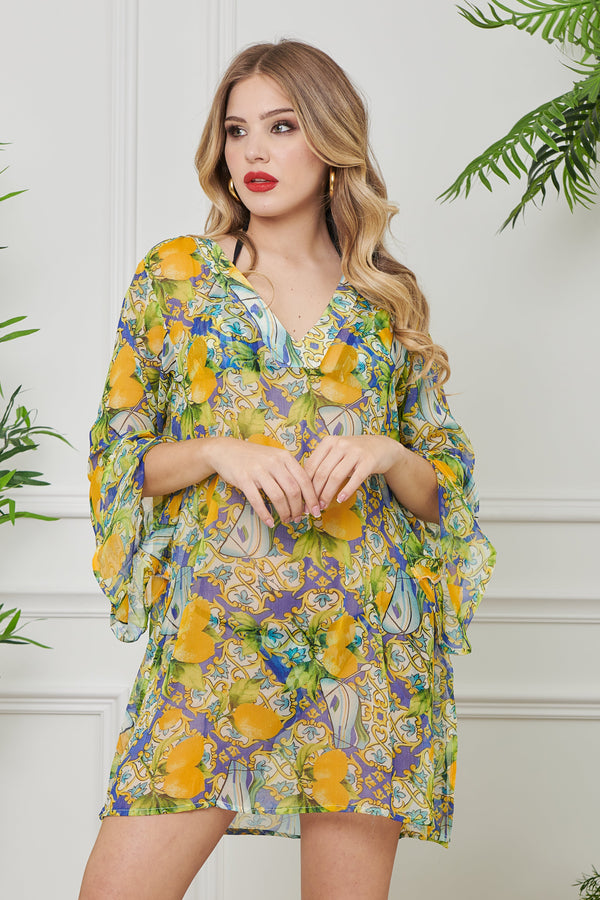 CHIFFON CAFTAN