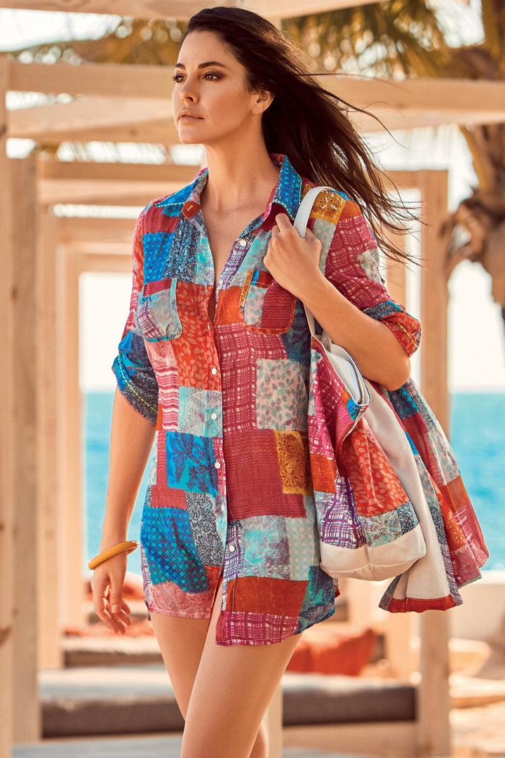 ABITO CAMICIA- DB9-021 - #Moda Mare Positano#