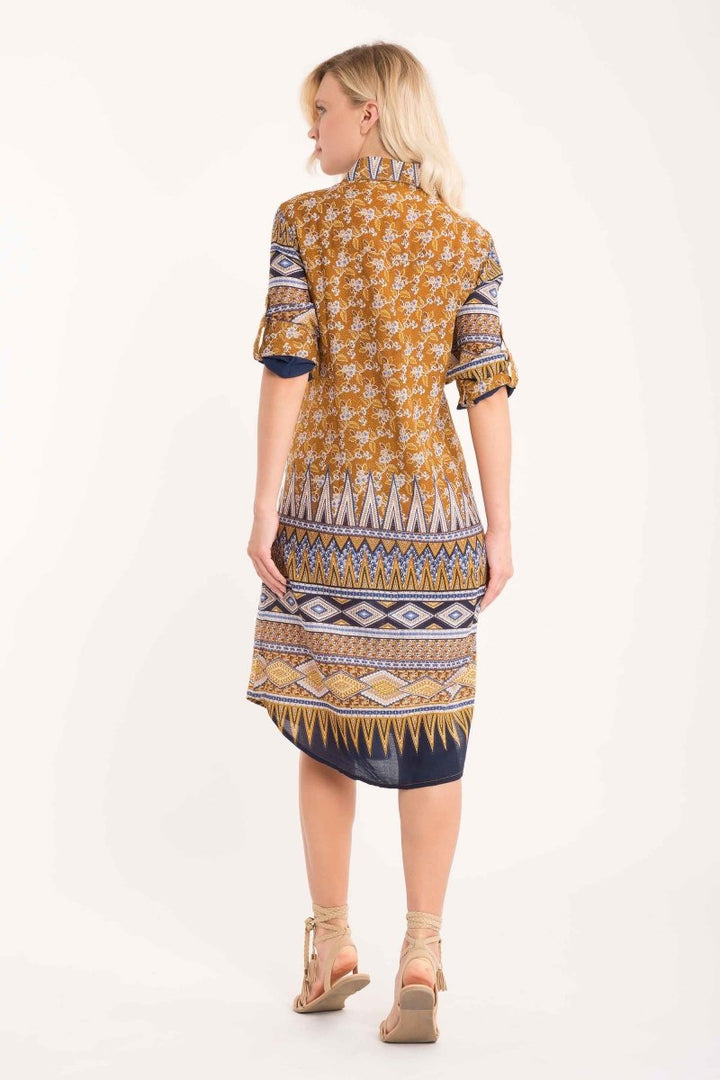 ABITO CAMICIA ROMINA- IC21-094 - #Moda Mare Positano#