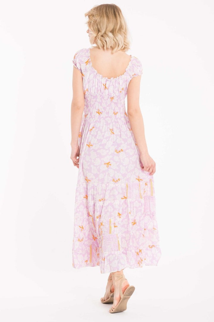 ABITO MOTIVI FLOREALI- IC22-133 - #Moda Mare Positano#