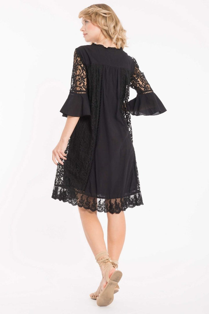 ABITO PIZZO VOLANT- IC22-012 - #Moda Mare Positano#