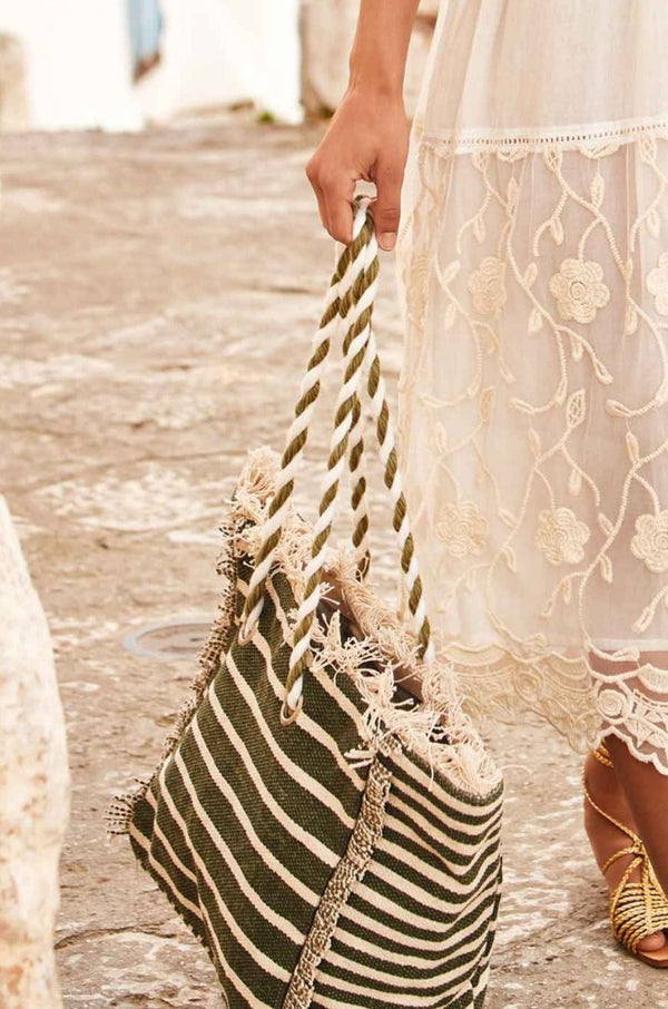 BORSA FRANGE FORMENTERA- IC22-B07 - #Moda Mare Positano#